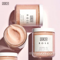 Natuurlijke kokosolie hydratatie Rose exfoliërende bodyscrub